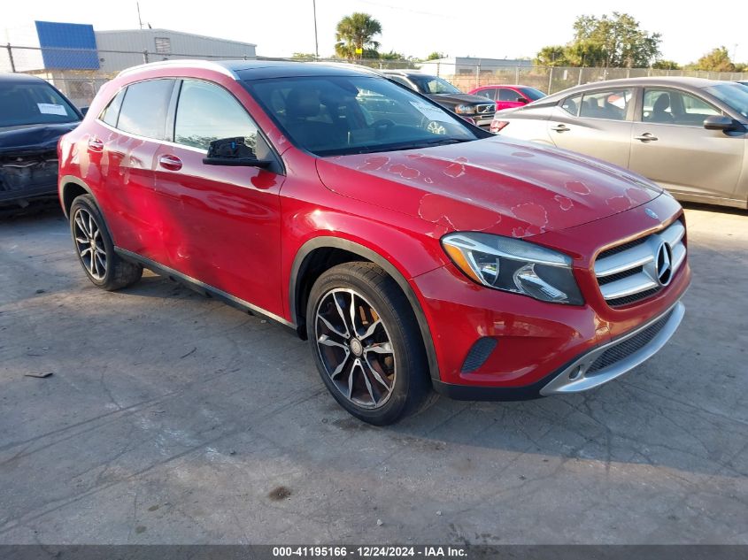 2017 Mercedes-Benz Gla 250 VIN: WDCTG4EB8HJ299098 Lot: 41195166