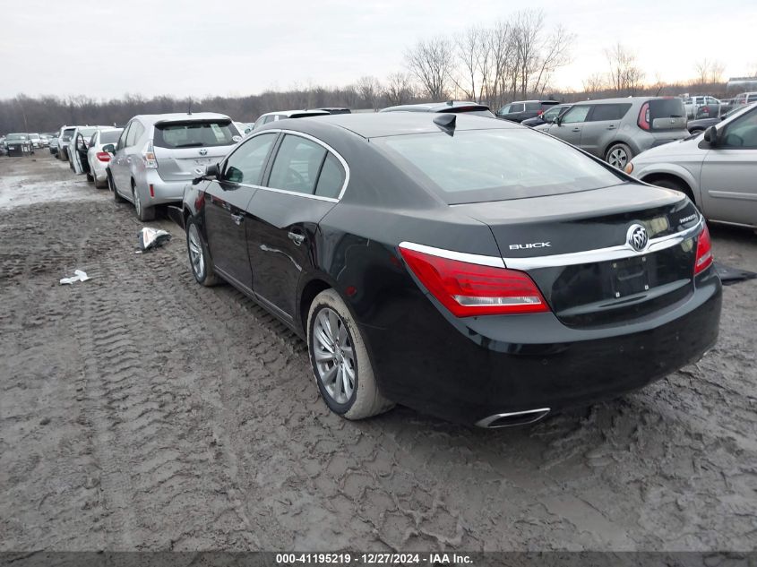 2016 Buick Lacrosse Leather VIN: 1G4GB5G38GF203842 Lot: 41195219