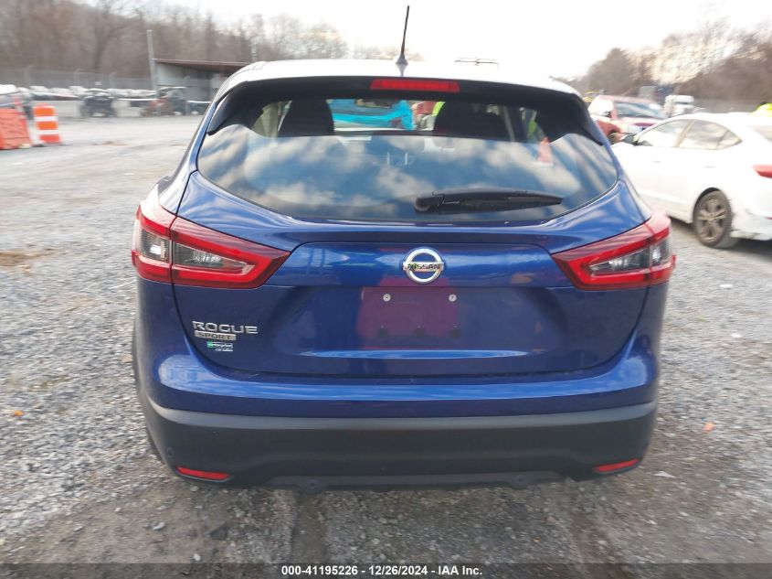 2022 Nissan Rogue Sport S Fwd Xtronic Cvt VIN: JN1BJ1AV0NW342173 Lot: 41195226