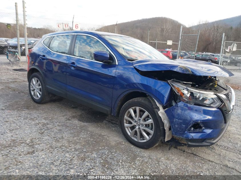 2022 Nissan Rogue Sport S Fwd Xtronic Cvt VIN: JN1BJ1AV0NW342173 Lot: 41195226