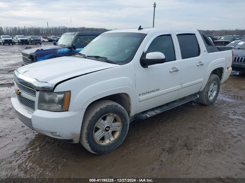 2007 Chevrolet Avalanche 1500 Lt VIN: 3GNFK12377G270616 Lot: 41195228