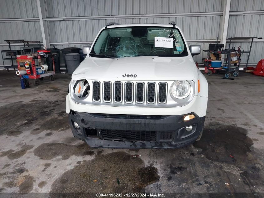 2015 Jeep Renegade Limited VIN: ZACCJADTXFPC18471 Lot: 41195232