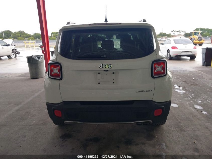 2015 Jeep Renegade Limited VIN: ZACCJADTXFPC18471 Lot: 41195232