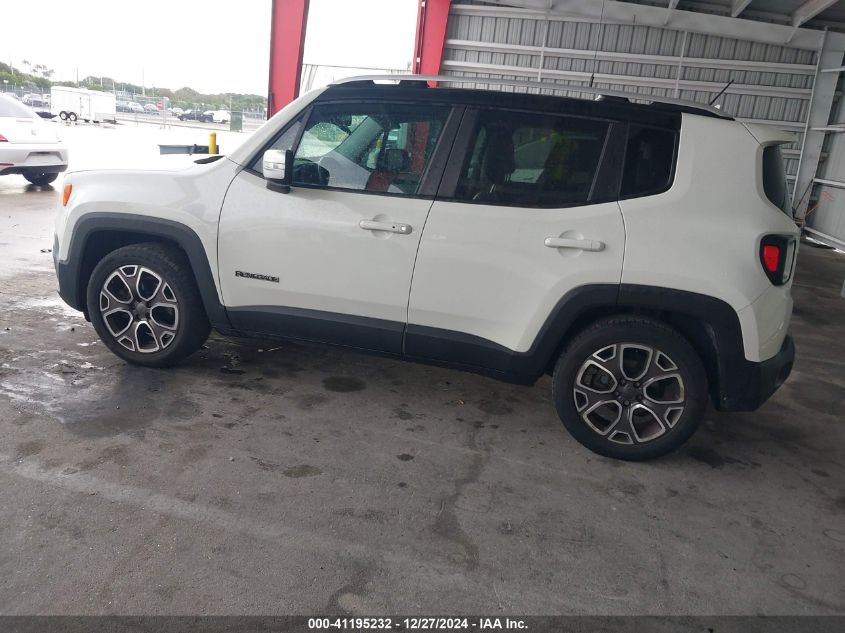 2015 Jeep Renegade Limited VIN: ZACCJADTXFPC18471 Lot: 41195232