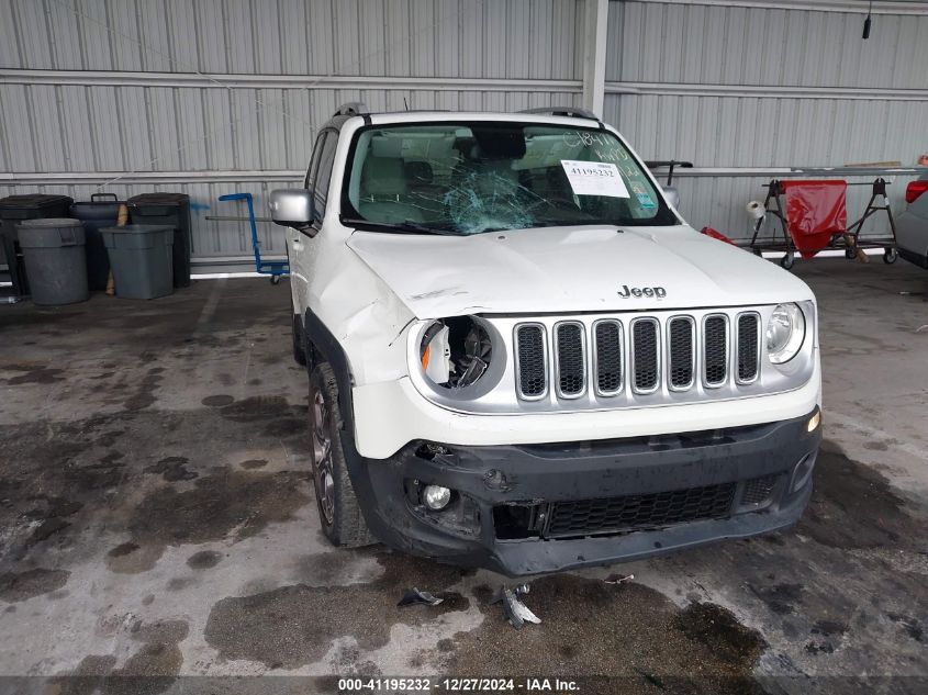 2015 Jeep Renegade Limited VIN: ZACCJADTXFPC18471 Lot: 41195232