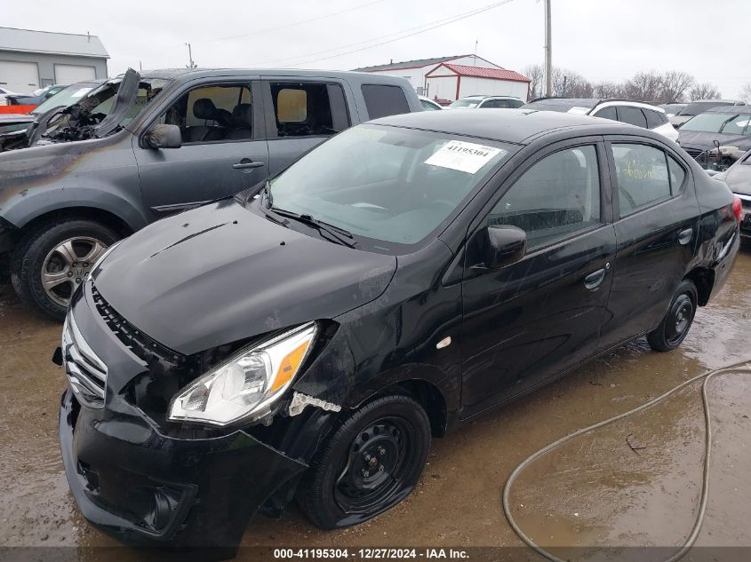 2018 Mitsubishi Mirage G4 Es VIN: ML32F3FJ2JHF15437 Lot: 41195304