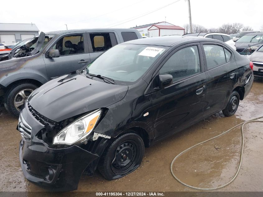 2018 Mitsubishi Mirage G4 Es VIN: ML32F3FJ2JHF15437 Lot: 41195304