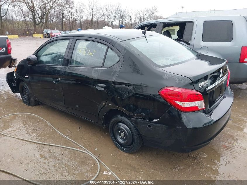 2018 Mitsubishi Mirage G4 Es VIN: ML32F3FJ2JHF15437 Lot: 41195304