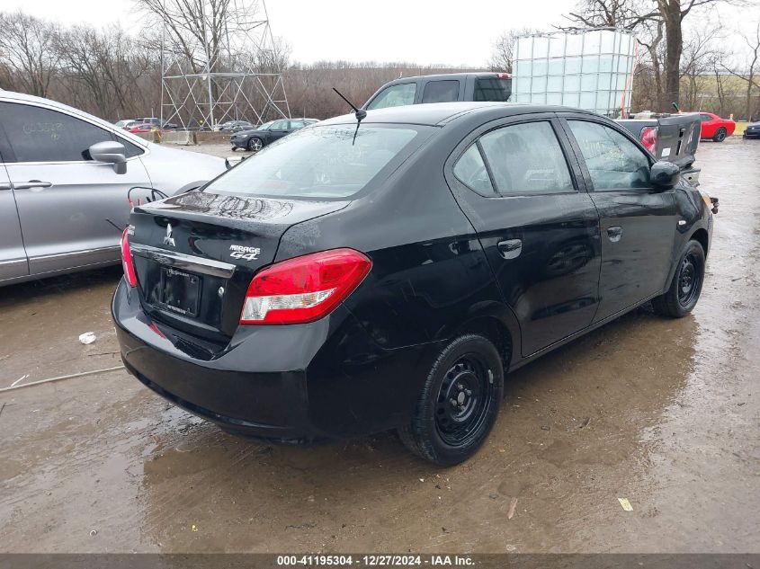 2018 Mitsubishi Mirage G4 Es VIN: ML32F3FJ2JHF15437 Lot: 41195304