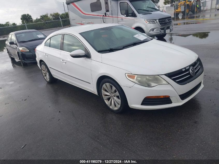 2012 Volkswagen Cc Sport VIN: WVWNP7ANXCE545196 Lot: 41195379