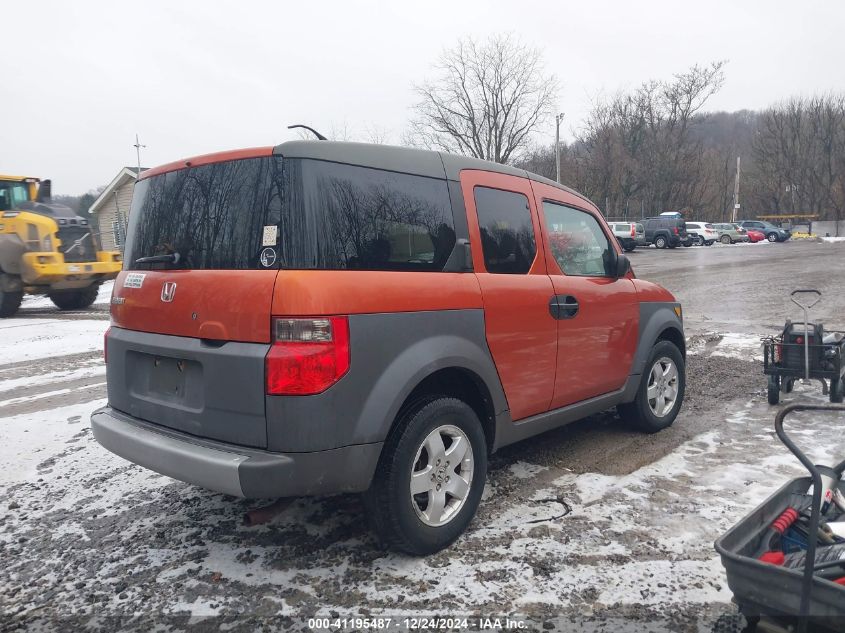 2003 Honda Element Ex VIN: 5J6YH28643L047982 Lot: 41195487