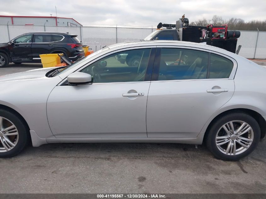 2013 Infiniti G37X VIN: JN1CV6AR7DM768977 Lot: 41195567