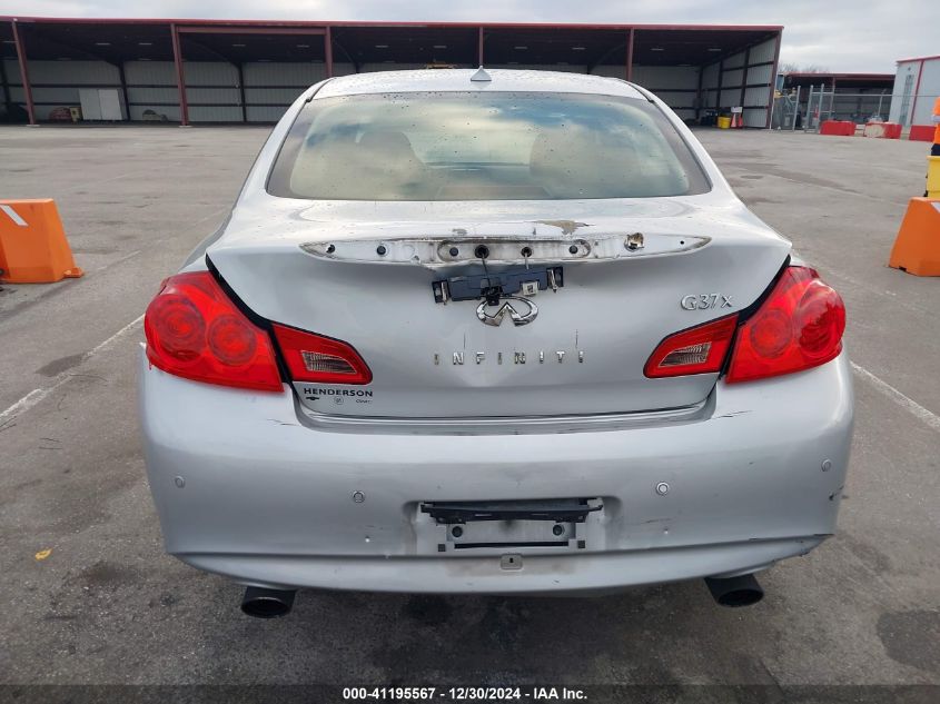 2013 Infiniti G37X VIN: JN1CV6AR7DM768977 Lot: 41195567