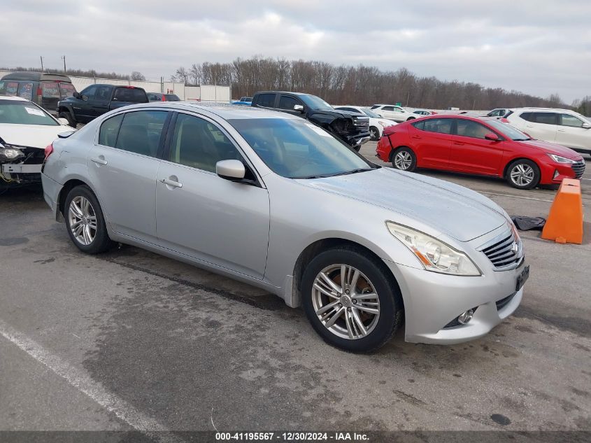 2013 Infiniti G37X VIN: JN1CV6AR7DM768977 Lot: 41195567