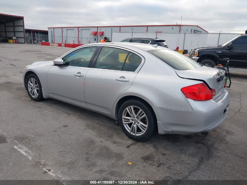 2013 Infiniti G37X VIN: JN1CV6AR7DM768977 Lot: 41195567