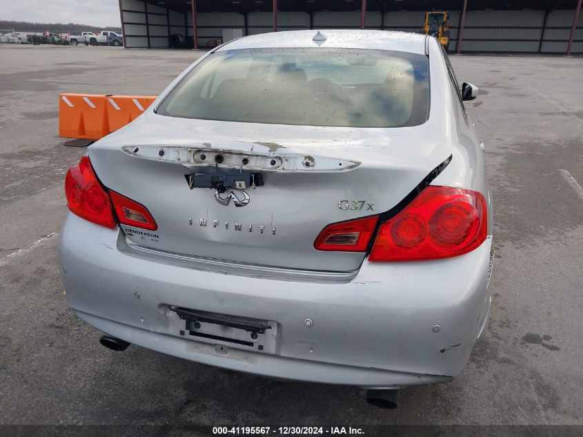 2013 Infiniti G37X VIN: JN1CV6AR7DM768977 Lot: 41195567