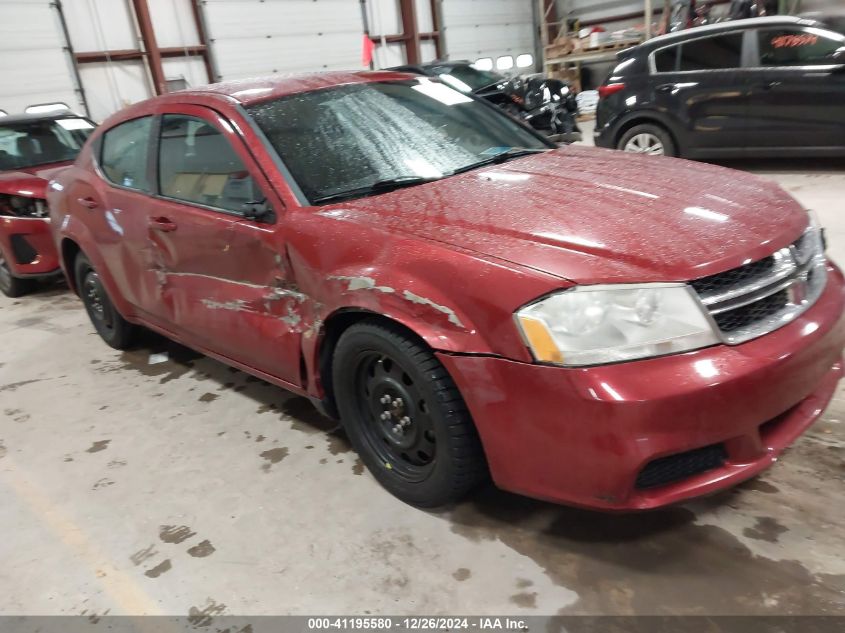 2014 Dodge Avenger Se VIN: 1C3CDZABXEN217060 Lot: 41195580