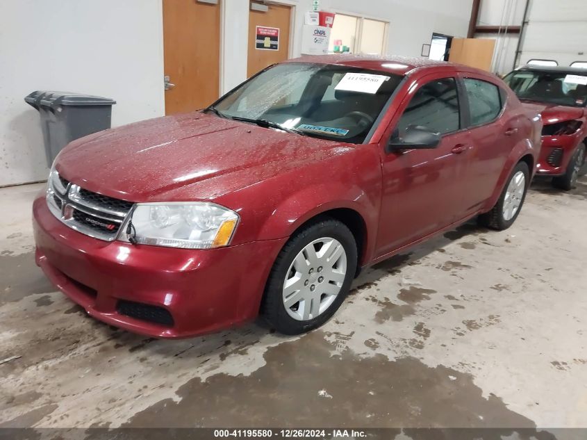 2014 Dodge Avenger Se VIN: 1C3CDZABXEN217060 Lot: 41195580