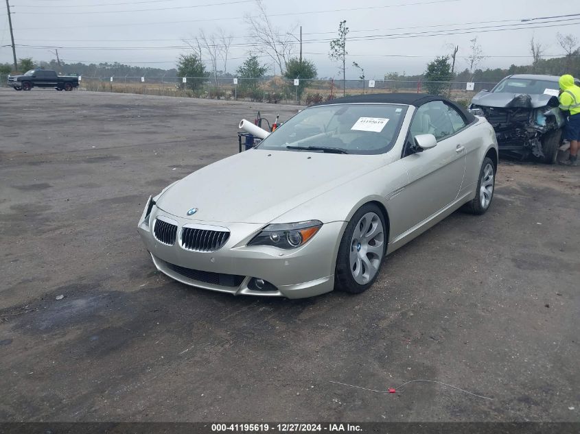 2006 BMW 650I VIN: WBAEK13496CN78851 Lot: 41195619