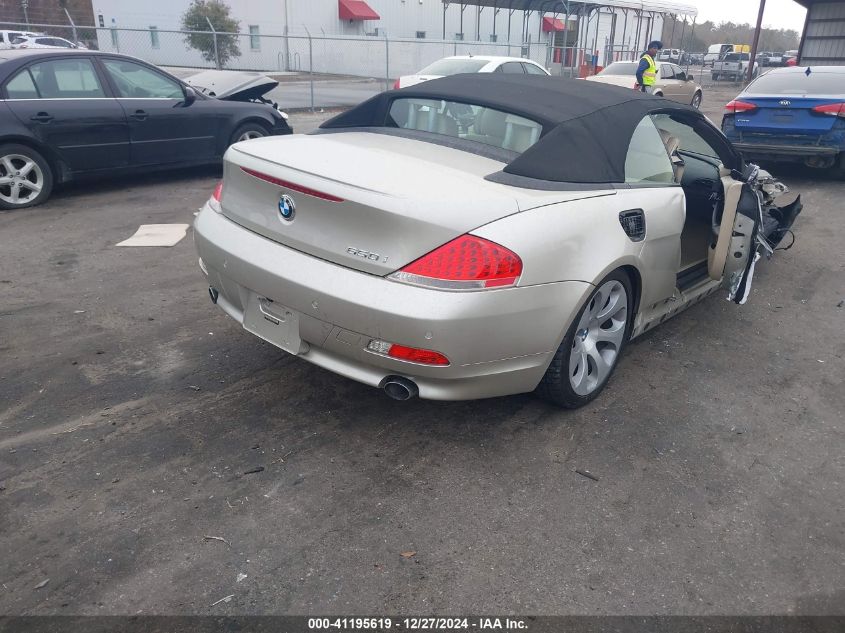 2006 BMW 650I VIN: WBAEK13496CN78851 Lot: 41195619