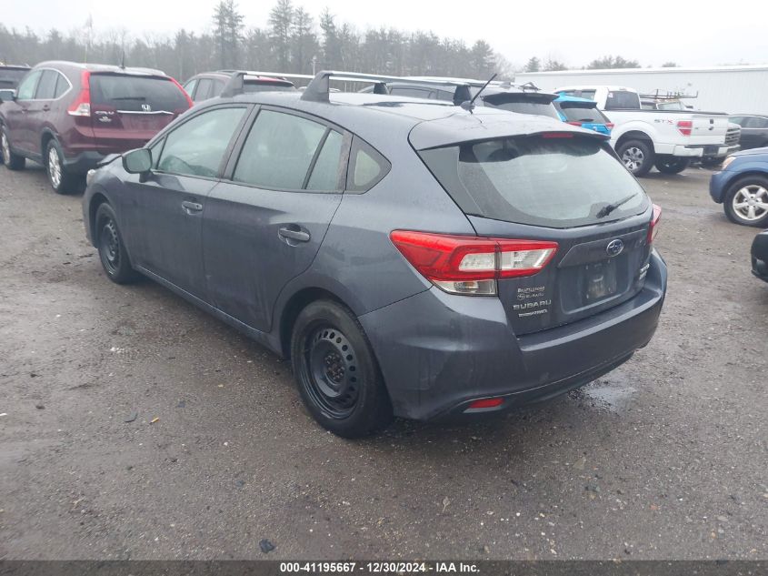 2017 Subaru Impreza VIN: 4S3GTAA65H3706146 Lot: 41195667