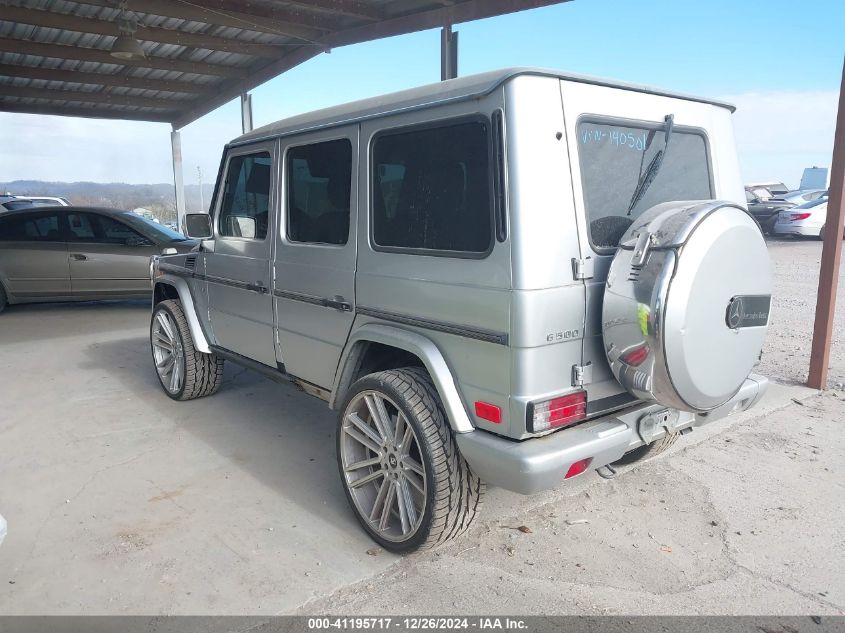 2003 Mercedes-Benz G 500 VIN: WDCYR49E13X140501 Lot: 41195717