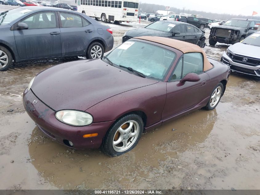 2000 Mazda Mx-5 Miata Ls/Special Edition VIN: JM1NB3533Y0149230 Lot: 41195721