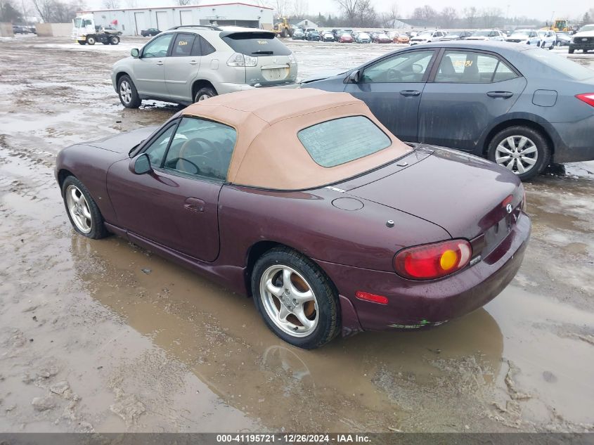 2000 Mazda Mx-5 Miata Ls/Special Edition VIN: JM1NB3533Y0149230 Lot: 41195721