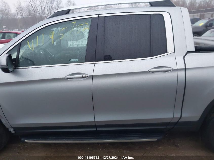 2019 Honda Ridgeline Rtl-T VIN: 5FPYK3F68KB029476 Lot: 41195752