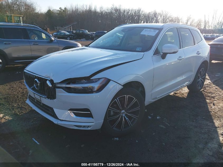 2021 Volvo Xc60 T5 Inscription VIN: YV4102RL1M1821540 Lot: 41195779