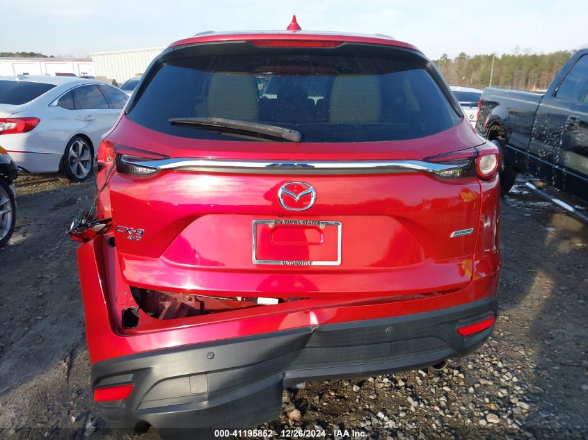 2016 Mazda Cx-9 Touring VIN: JM3TCBCY5G0120718 Lot: 41195852