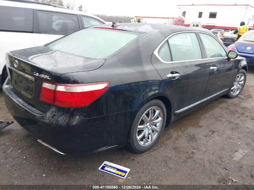 2007 Lexus Ls 460 L VIN: JTHGL46F175016096 Lot: 41195860