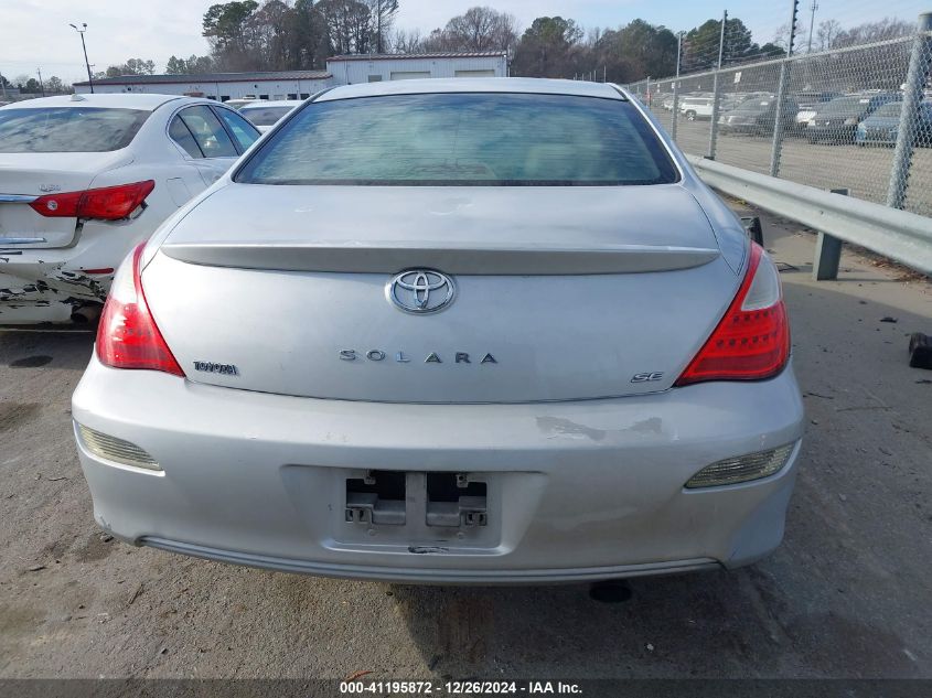 2007 Toyota Camry Solara Se VIN: 4T1CE30P67U754791 Lot: 41195872