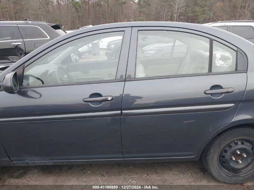 2010 Hyundai Accent Gls VIN: KMHCN4AC2AU471586 Lot: 41195889