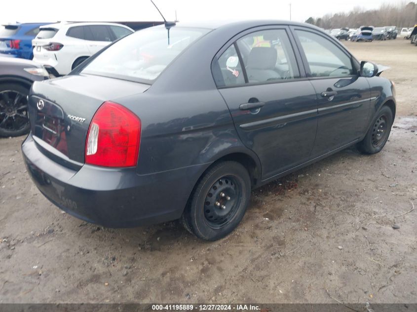 2010 Hyundai Accent Gls VIN: KMHCN4AC2AU471586 Lot: 41195889