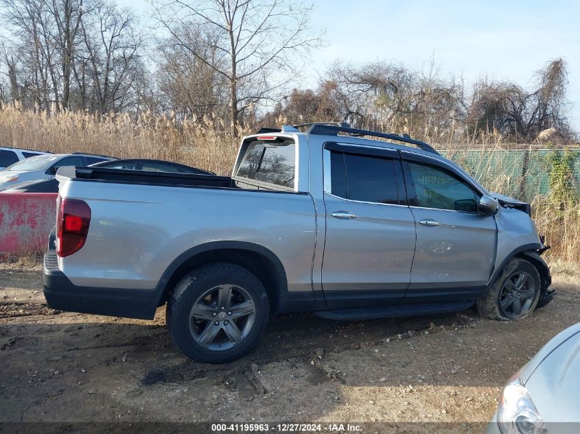 2022 Honda Ridgeline Rtl-E VIN: 5FPYK3F79NB006057 Lot: 41195963