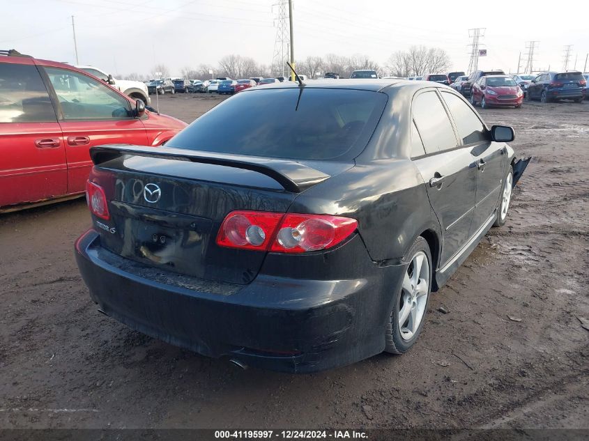 2004 Mazda Mazda6 S VIN: 1YVFP80D145N91031 Lot: 41195997