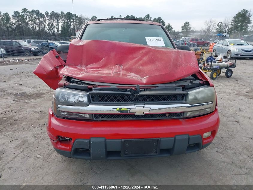 2002 Chevrolet Trailblazer Lt VIN: 1GNDT13S722190650 Lot: 41196061