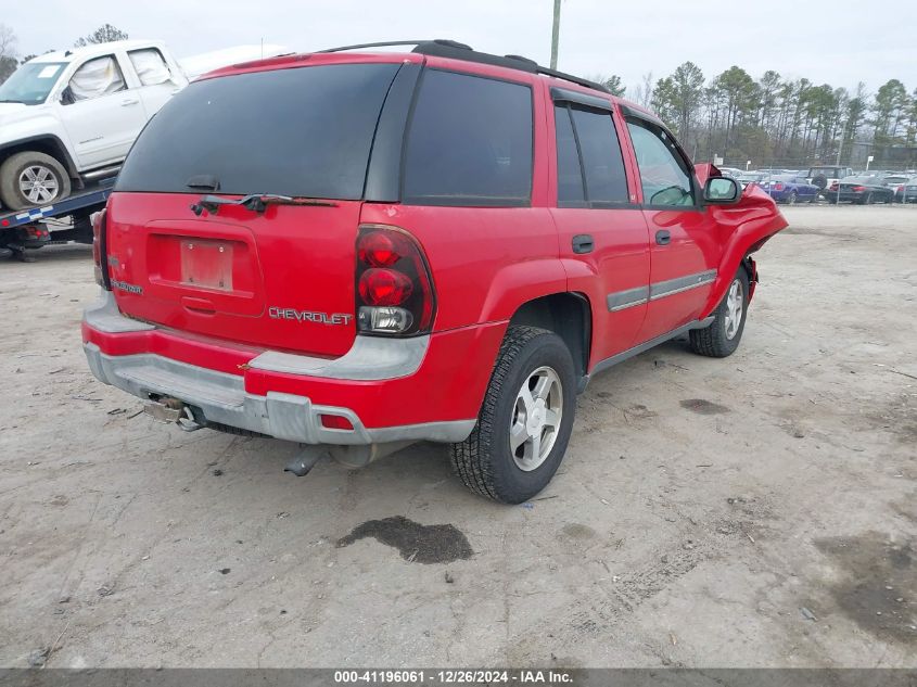 2002 Chevrolet Trailblazer Lt VIN: 1GNDT13S722190650 Lot: 41196061