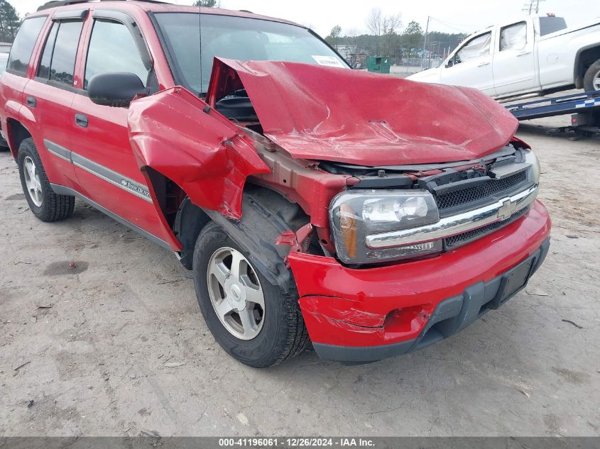 2002 Chevrolet Trailblazer Lt VIN: 1GNDT13S722190650 Lot: 41196061