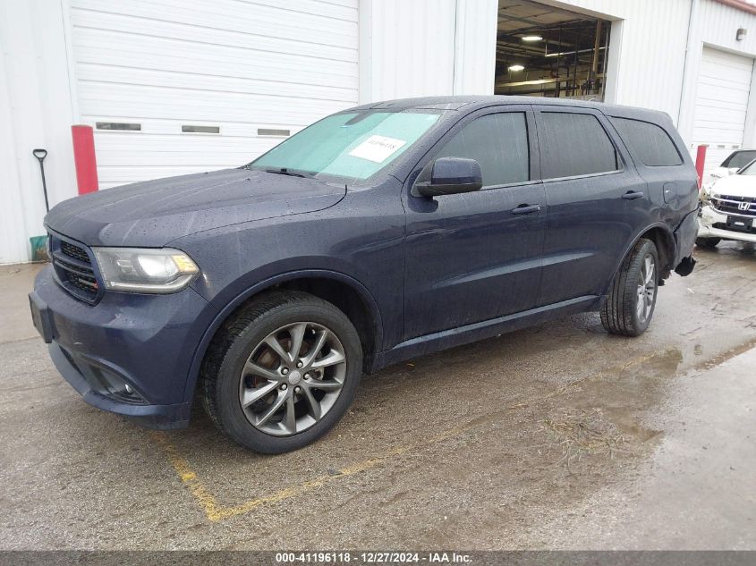 2014 Dodge Durango Sxt VIN: 1C4RDJAG1EC477068 Lot: 41196118