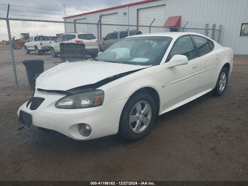 2007 Pontiac Grand Prix VIN: 2G2WP552771202026 Lot: 41196162