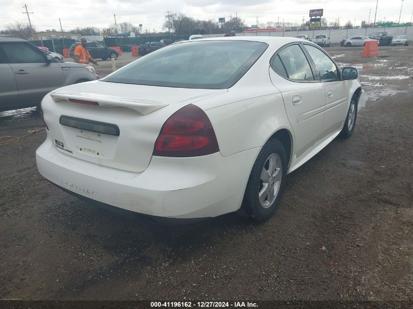 2007 Pontiac Grand Prix VIN: 2G2WP552771202026 Lot: 41196162