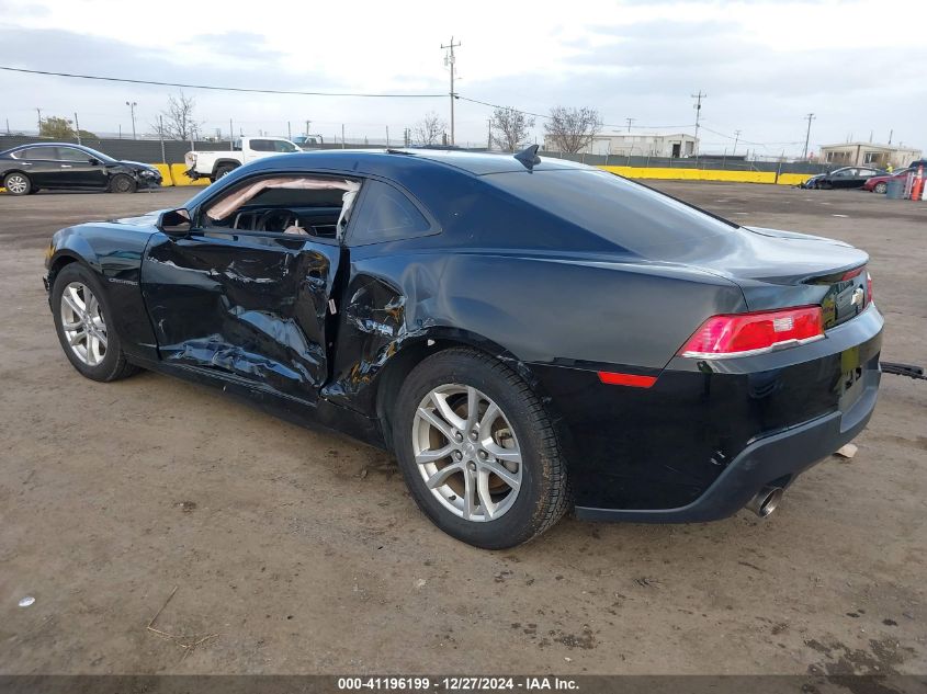 2015 Chevrolet Camaro 2Ls VIN: 2G1FB1E33F9183916 Lot: 41196199