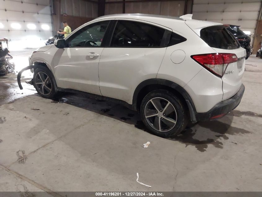 2022 Honda Hr-V Awd Ex VIN: 3CZRU6H51NM729041 Lot: 41196201