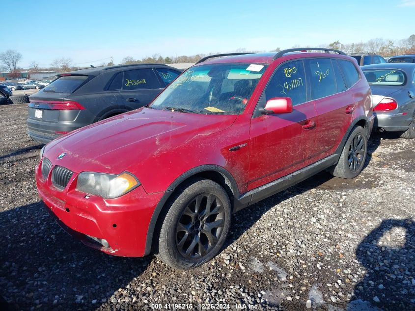 2006 BMW X3 3.0I VIN: WBXPA93446WG79362 Lot: 41196215