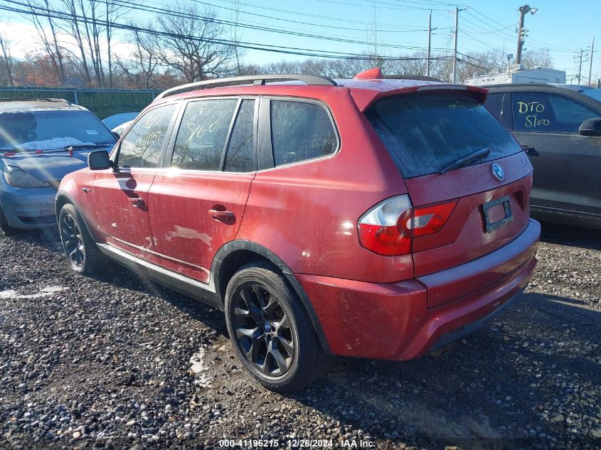 2006 BMW X3 3.0I VIN: WBXPA93446WG79362 Lot: 41196215