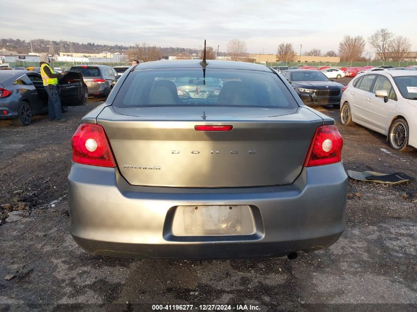 2012 Dodge Avenger Se VIN: 1C3CDZAB8CN237773 Lot: 41196277