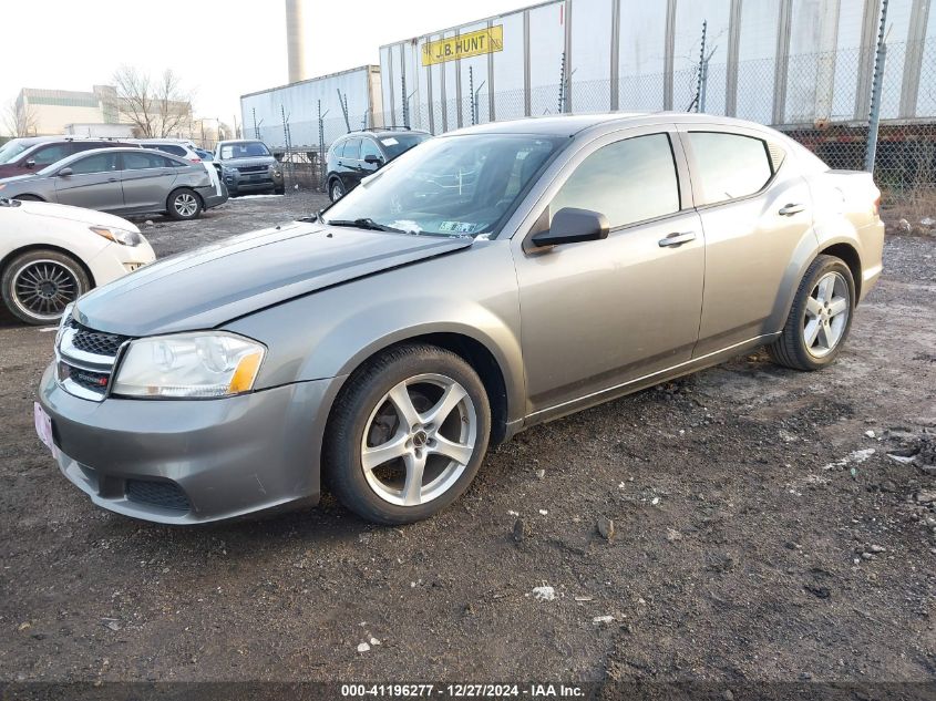 2012 Dodge Avenger Se VIN: 1C3CDZAB8CN237773 Lot: 41196277