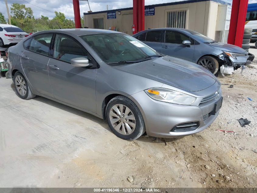 2014 Dodge Dart Aero VIN: 1C3CDFDH7ED902279 Lot: 41196346